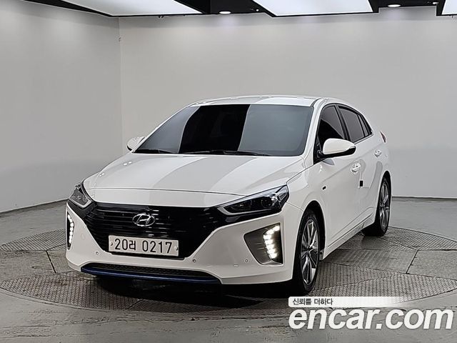 Hyundai Ioniq из Кореи Encar