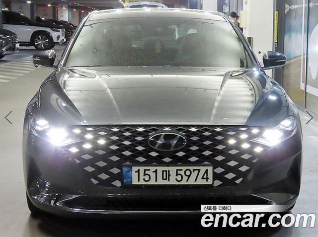 Hyundai Grandeur из Кореи Encar