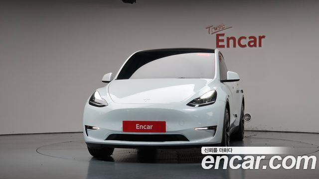 Tesla Model Y из Кореи Encar