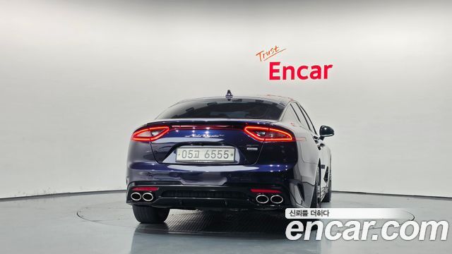 Kia Stinger из Кореи Encar
