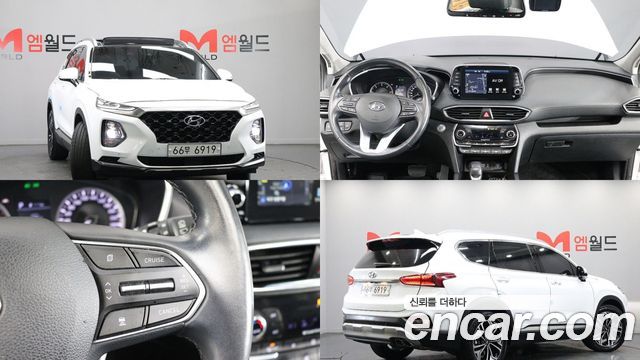 Hyundai Santafe из Кореи Encar