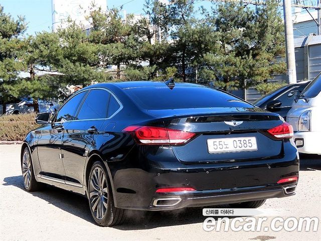 Hyundai Genesis из Кореи Encar
