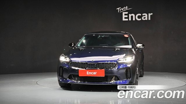 Kia Stinger из Кореи Encar