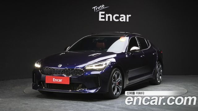 Kia Stinger из Кореи Encar
