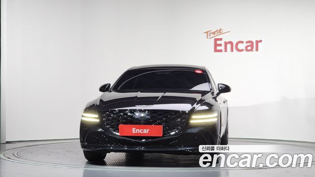 Genesis G80 Gasoline 3.5 Turbo AWD Black — пробег 17 825 км — фото 3 из 5