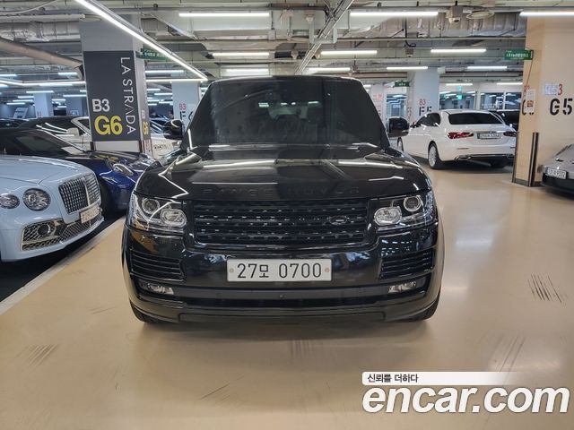 Land Rover Range Rover из Кореи Encar