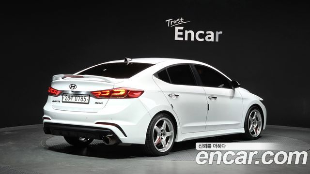 Hyundai AVANTE из Кореи Encar