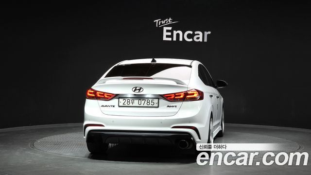 Hyundai AVANTE из Кореи Encar