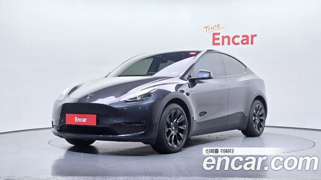 Tesla Model Y из Кореи Encar