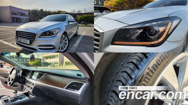 Genesis G80 из Кореи Encar