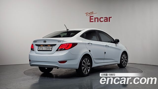 Hyundai Accent из Кореи Encar