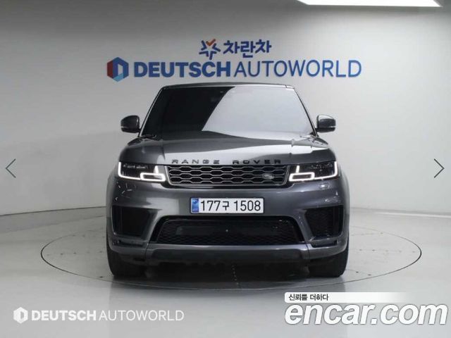 Land Rover Range Rover Sport из Кореи Encar