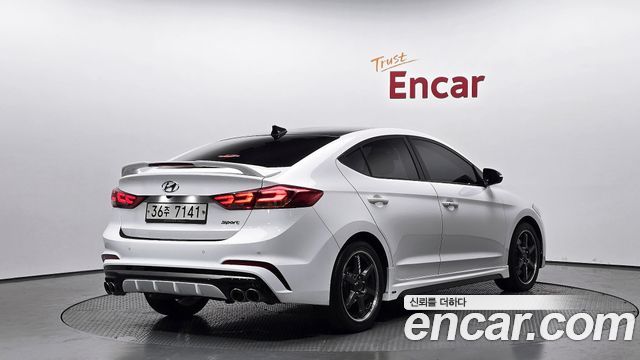 Hyundai AVANTE из Кореи Encar