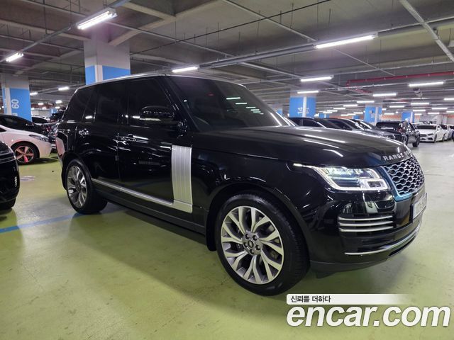 Land Rover Range Rover из Кореи Encar
