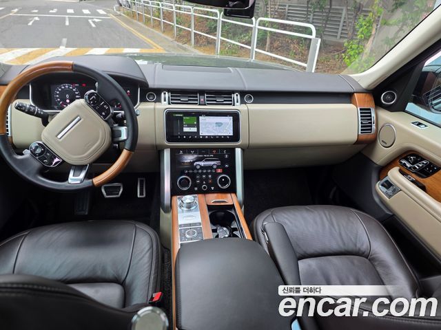 Land Rover Range Rover из Кореи Encar