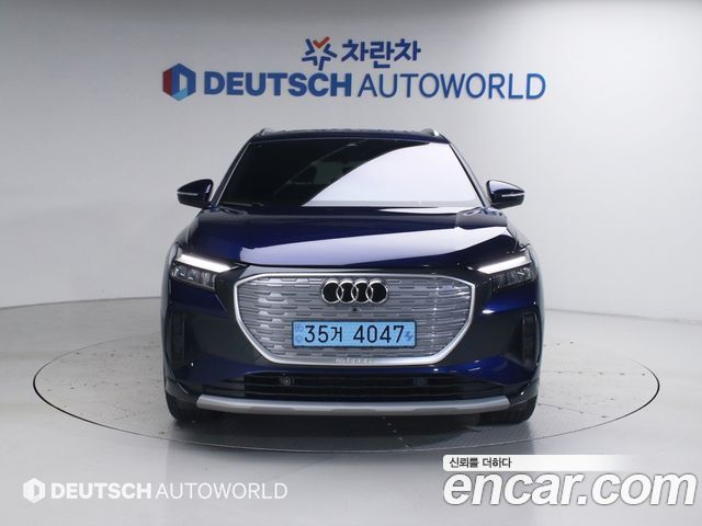Audi Q4 e-tron из Кореи Encar