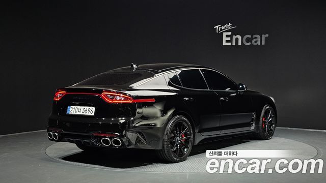Kia Stinger из Кореи Encar