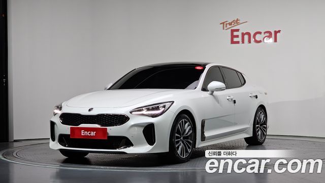 Kia Stinger из Кореи Encar