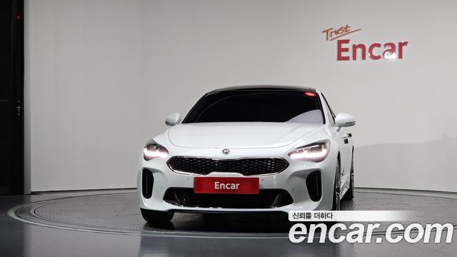 Kia Stinger из Кореи Encar