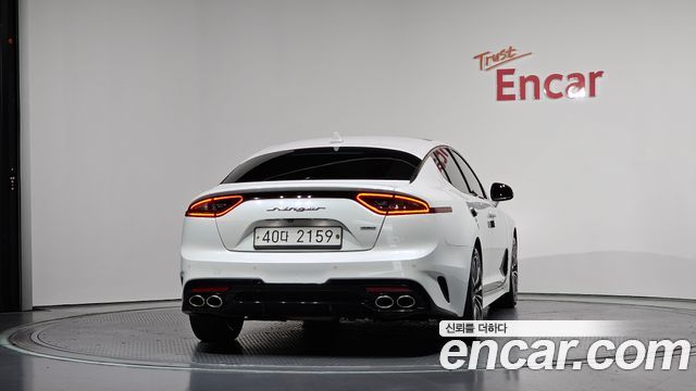 Kia Stinger из Кореи Encar