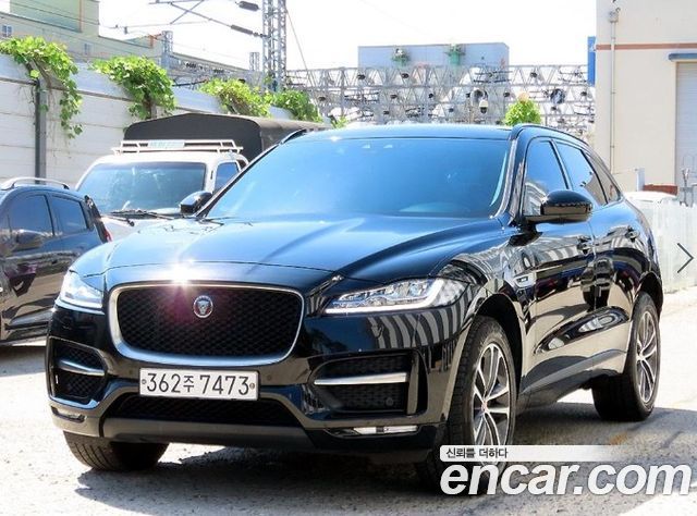 Jaguar F-PACE из Кореи Encar
