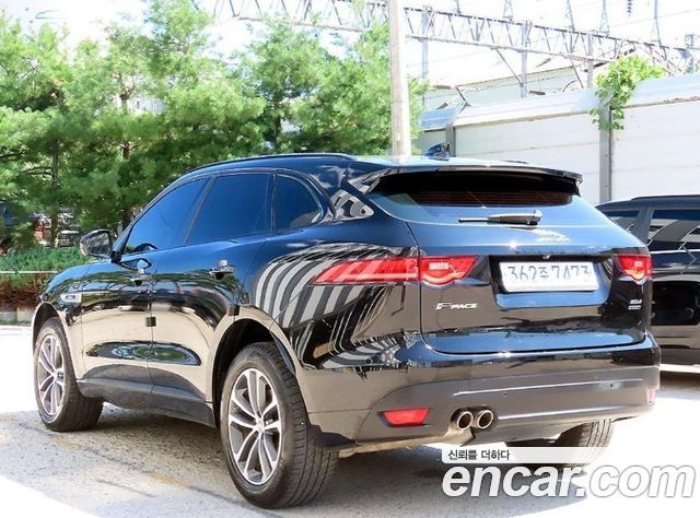 Jaguar F-PACE из Кореи Encar