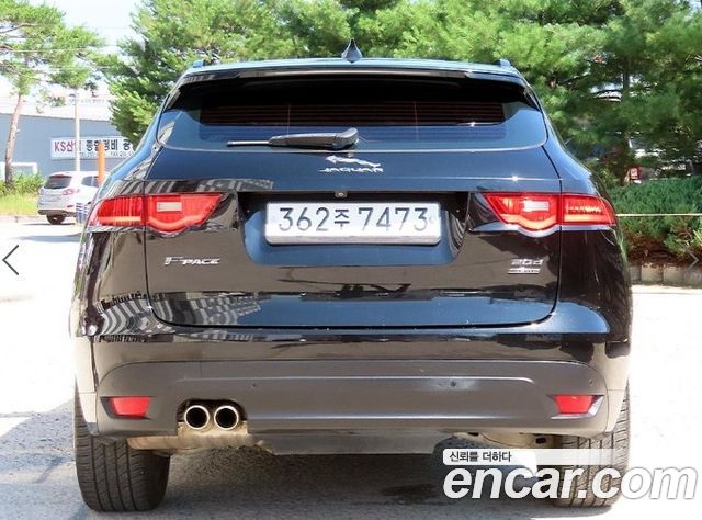 Jaguar F-PACE из Кореи Encar