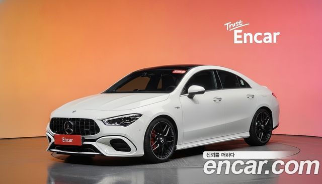 Mercedes-Benz CLA-Class AMG CLA 45 S 4MATIC+ — пробег 2 585 км — фото 1 из 5