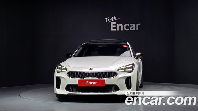 Kia Stinger из Кореи Encar