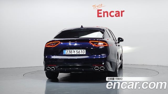 Kia Stinger из Кореи Encar