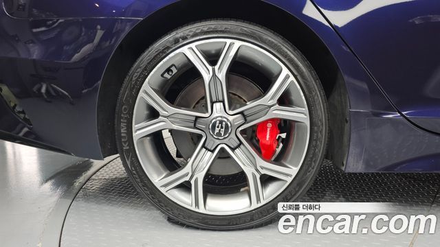 Kia Stinger из Кореи Encar