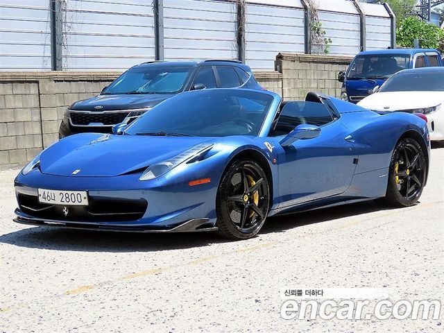 Ferrari 458 из Кореи Encar