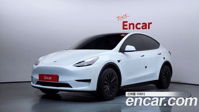 Tesla Model Y из Кореи Encar