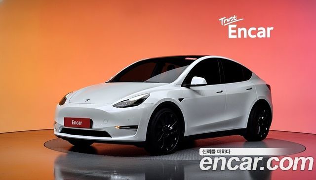 Tesla Model Y из Кореи Encar