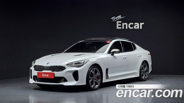 Kia Stinger из Кореи Encar