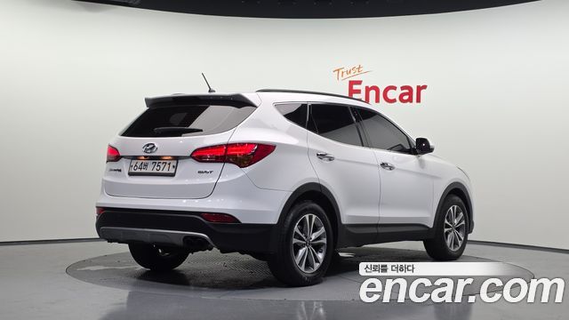 Hyundai Santafe Diesel(e-VGT) 2.0 2WD Premium — пробег 96 028 км — фото 2 из 5