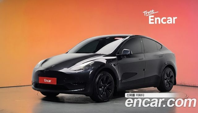 Tesla Model Y из Кореи Encar