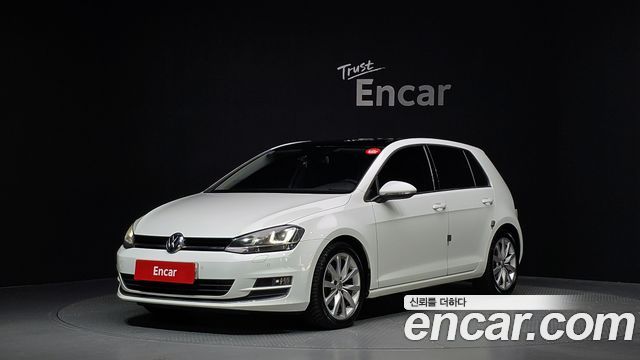 Volkswagen Golf из Кореи Encar