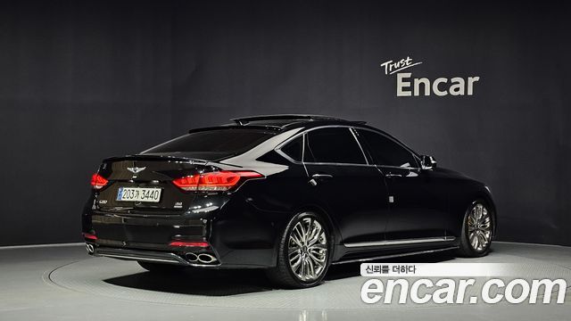 Genesis G80 из Кореи Encar