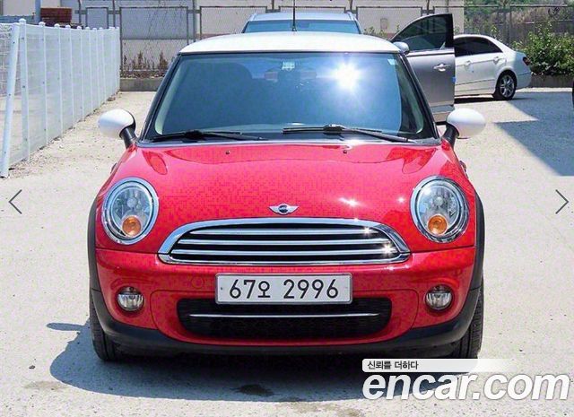 Mini Cooper из Кореи Encar