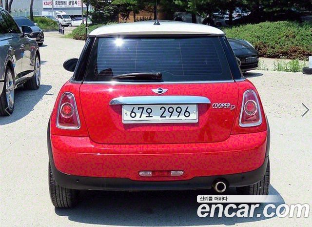 Mini Cooper из Кореи Encar