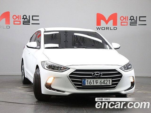 Hyundai AVANTE из Кореи Encar