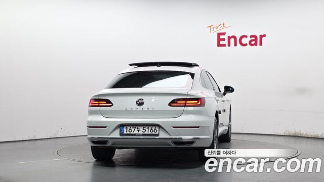 Volkswagen Arteon из Кореи Encar