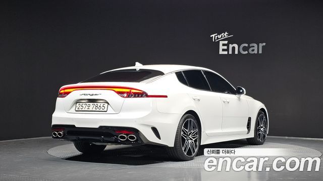Kia Stinger из Кореи Encar
