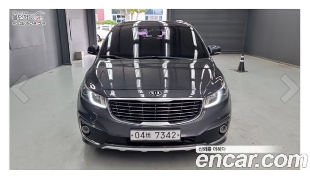 Kia Carnival из Кореи Encar
