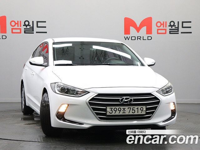 Hyundai AVANTE из Кореи Encar