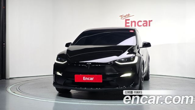 Tesla Model X из Кореи Encar