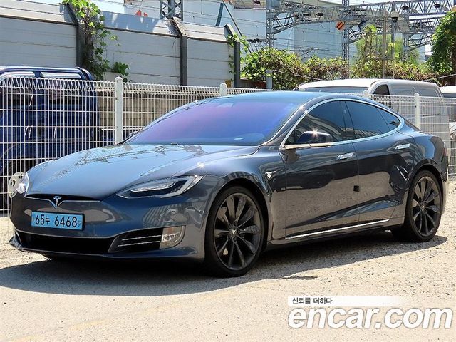 Tesla Model S из Кореи Encar