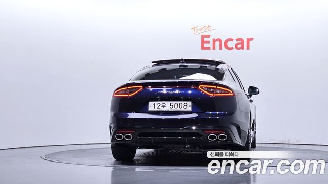 Kia Stinger из Кореи Encar