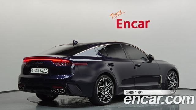 Kia Stinger из Кореи Encar